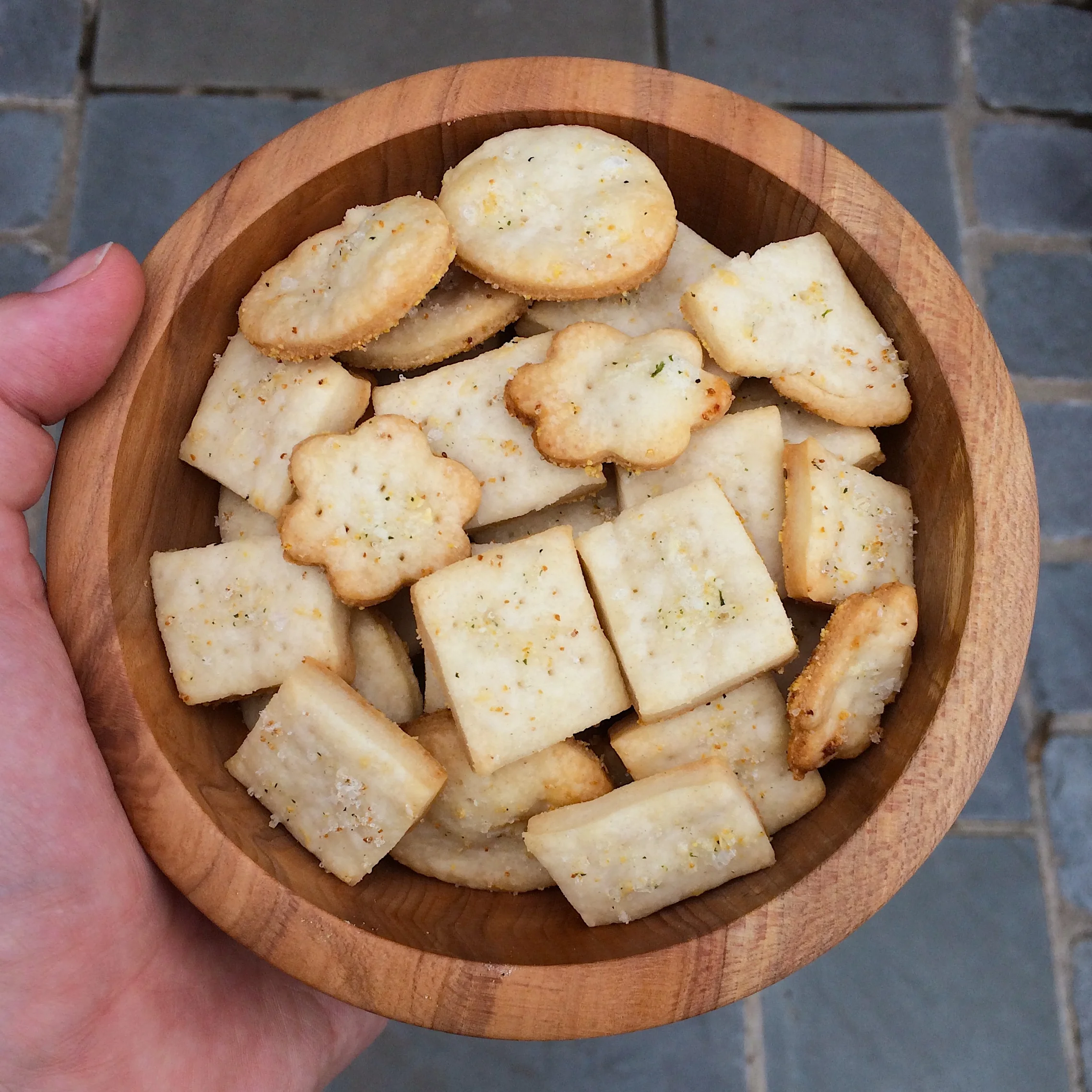 Pie Crust Crackers