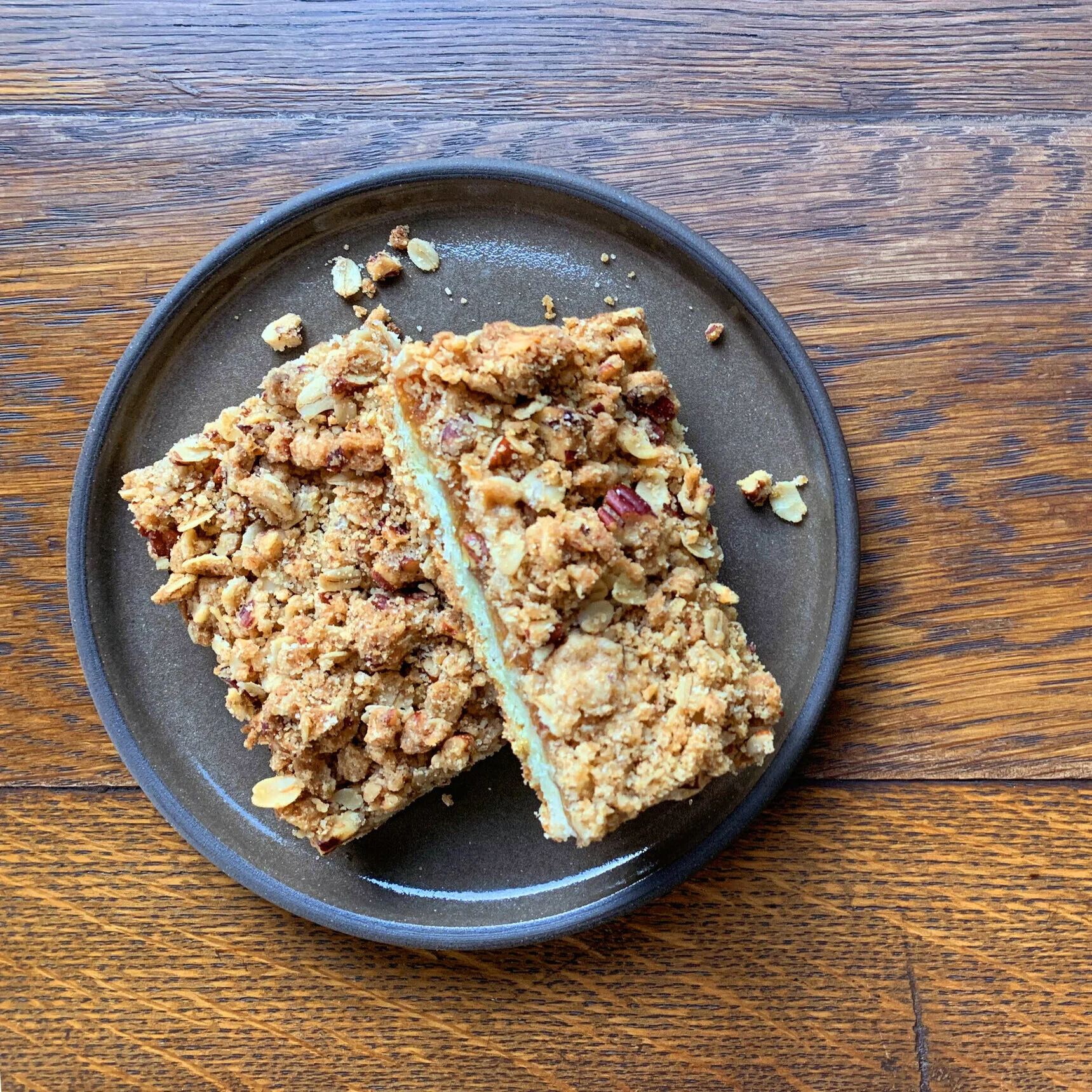 Recipes from the CSA: Pawpaw Crumble Bars