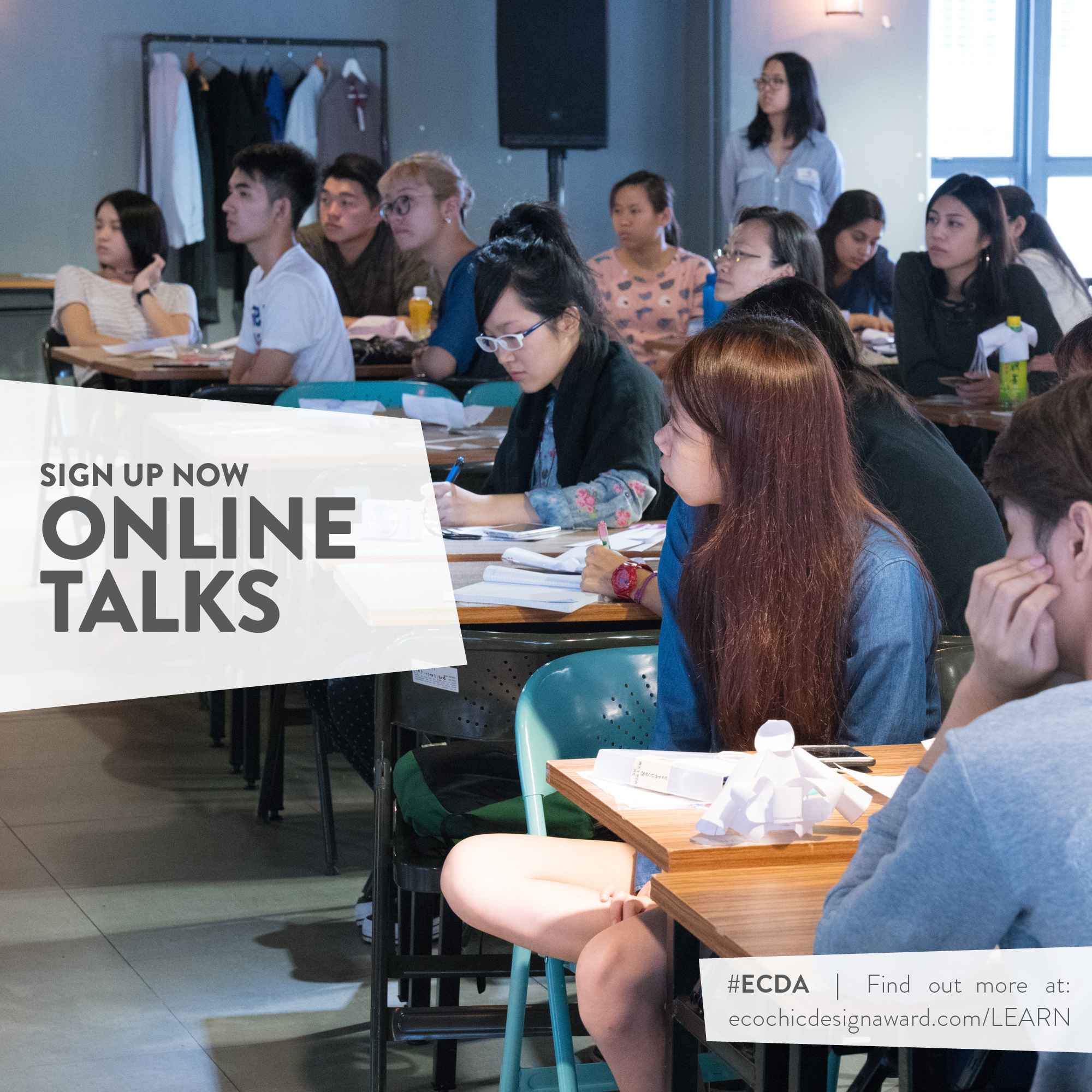 Sign up for sustainable fashion online talk