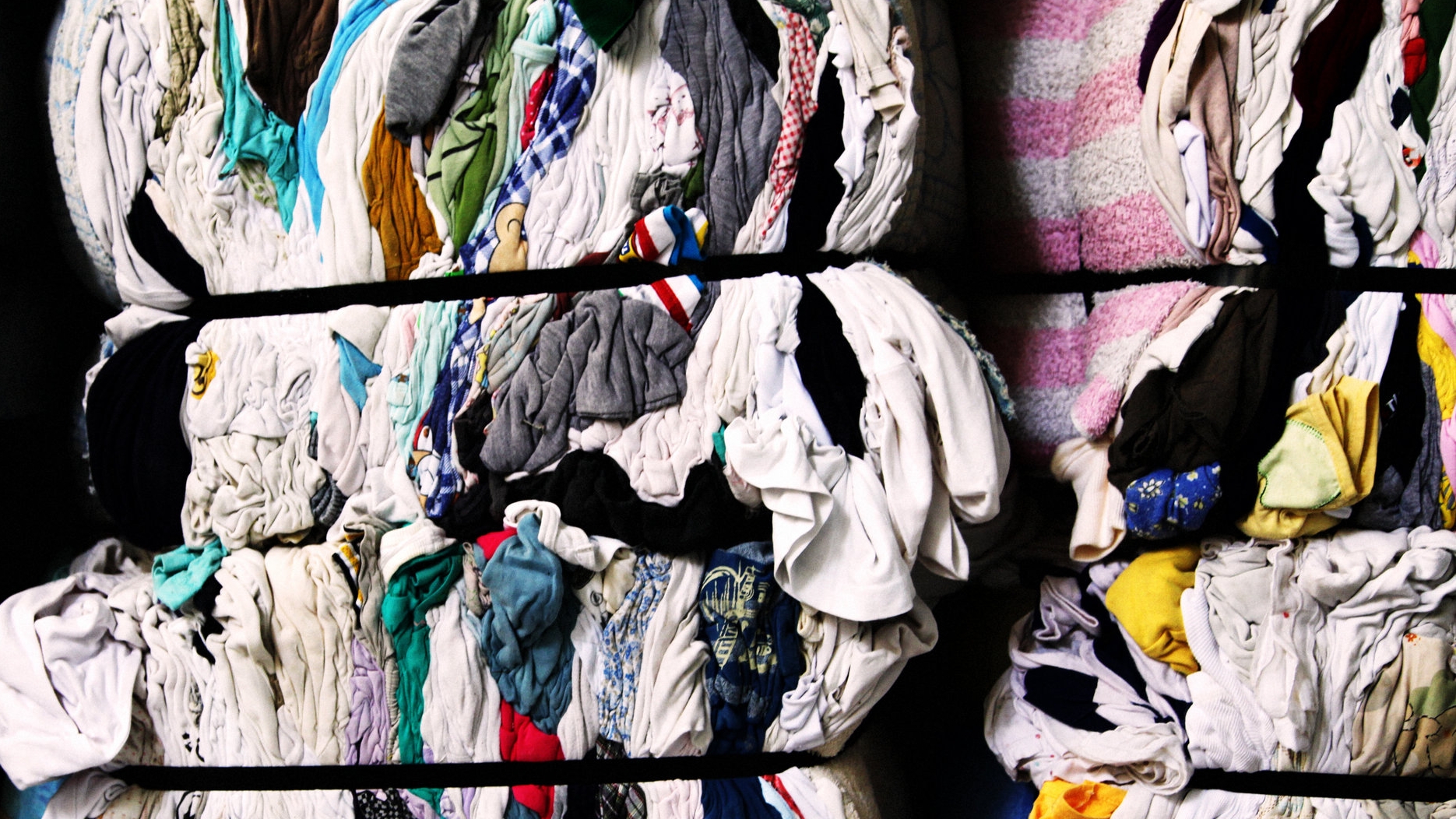 Secondhand clothes are a source of fibres for ‘new’ clothes