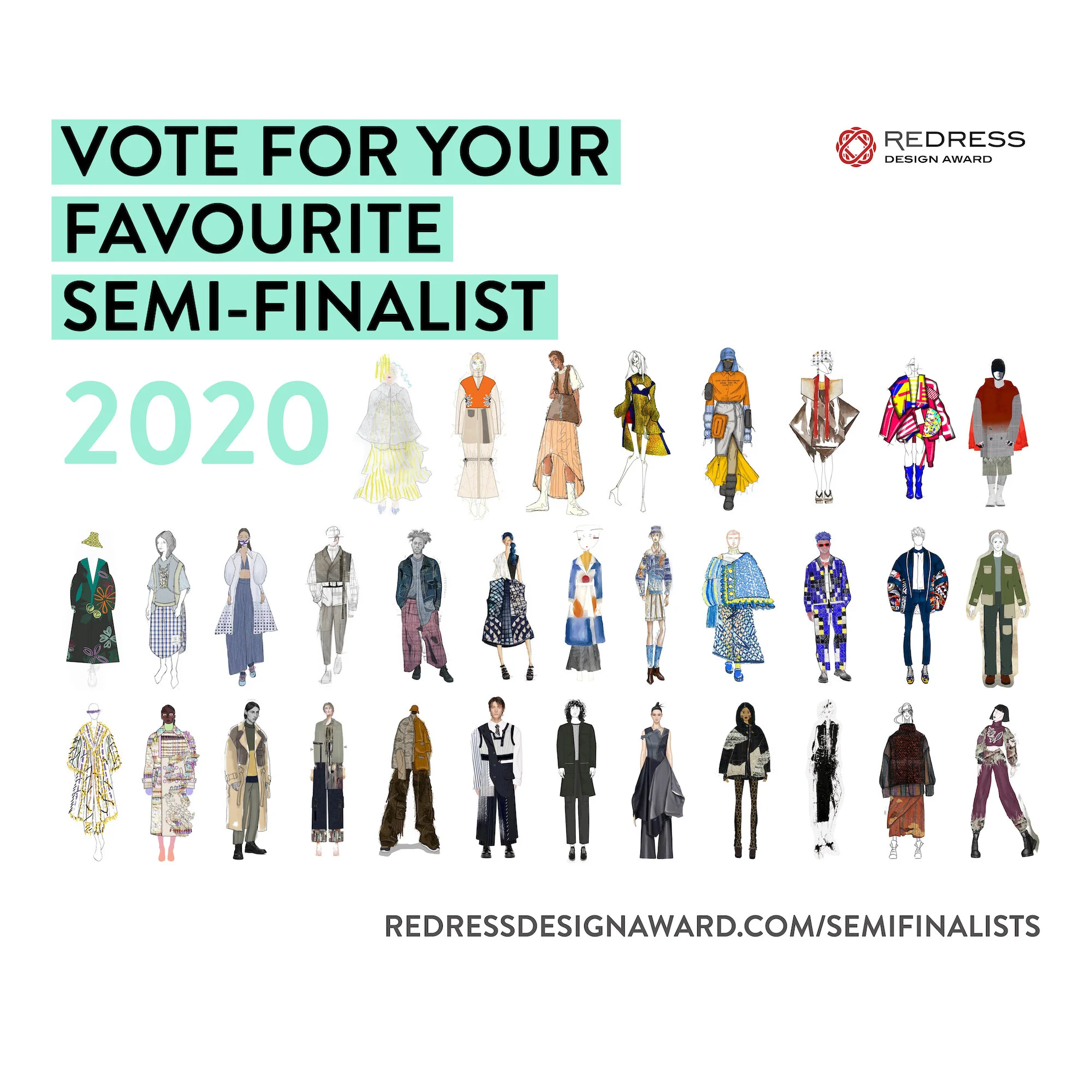 Redress Design Award 2020 People’s Choice Voting 