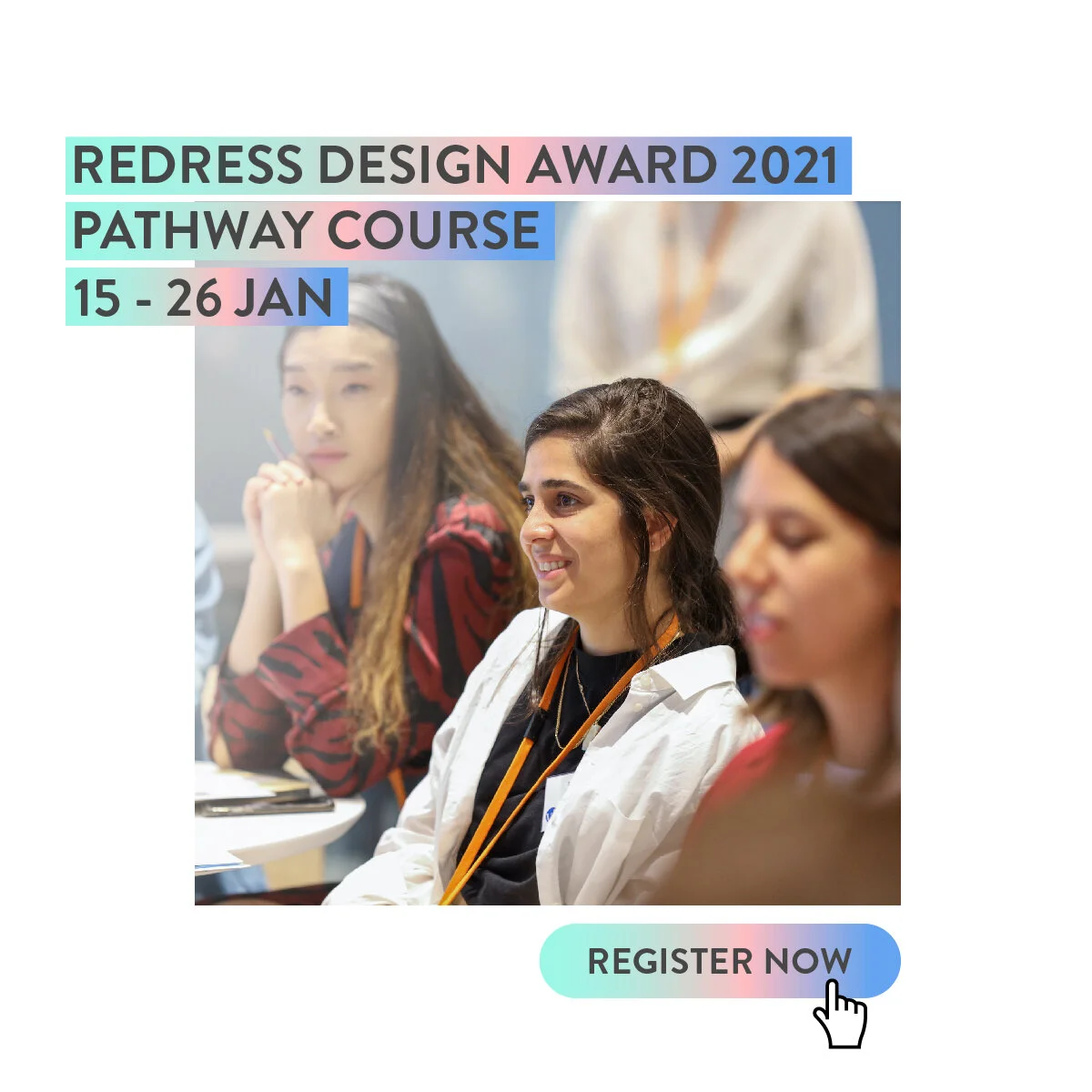 Redress Design Award 2021 Pathway Course launches!