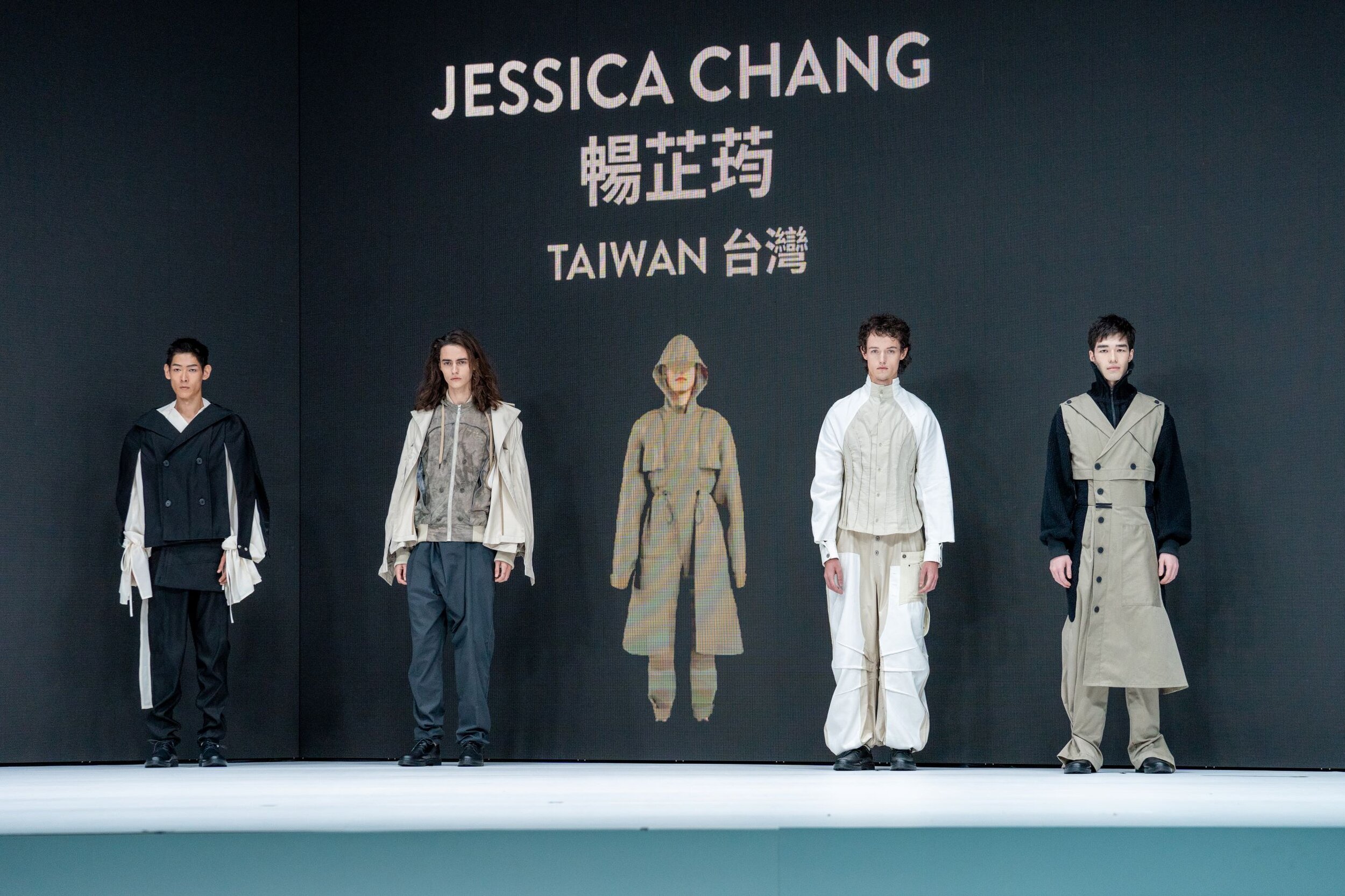  Jessica Chang’s Redress Design Award competition collection, "The Wall". 