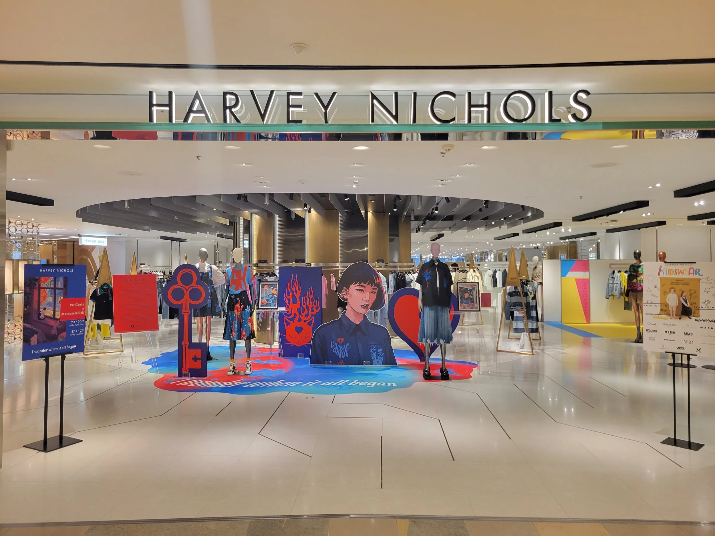 ALUMNI NEWS: PAT GUZIK WITH HARVEY NICHOLS, AND GLOBAL TALK