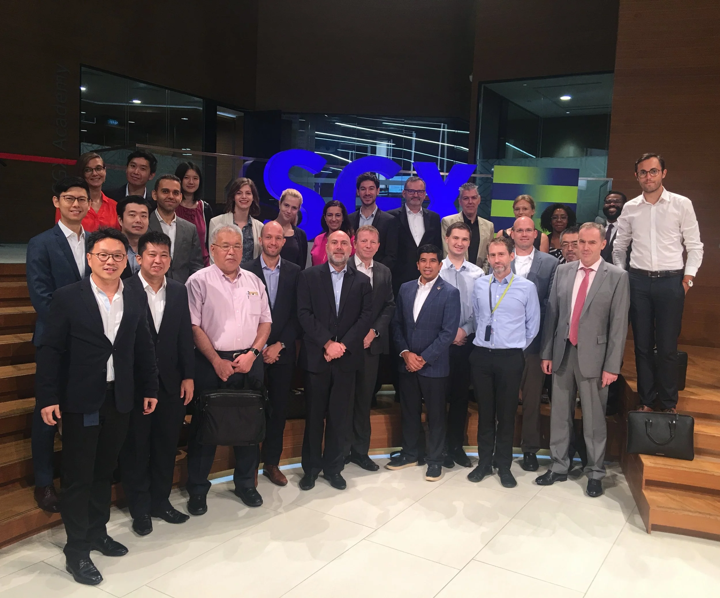 Visit to Singapore Exchange