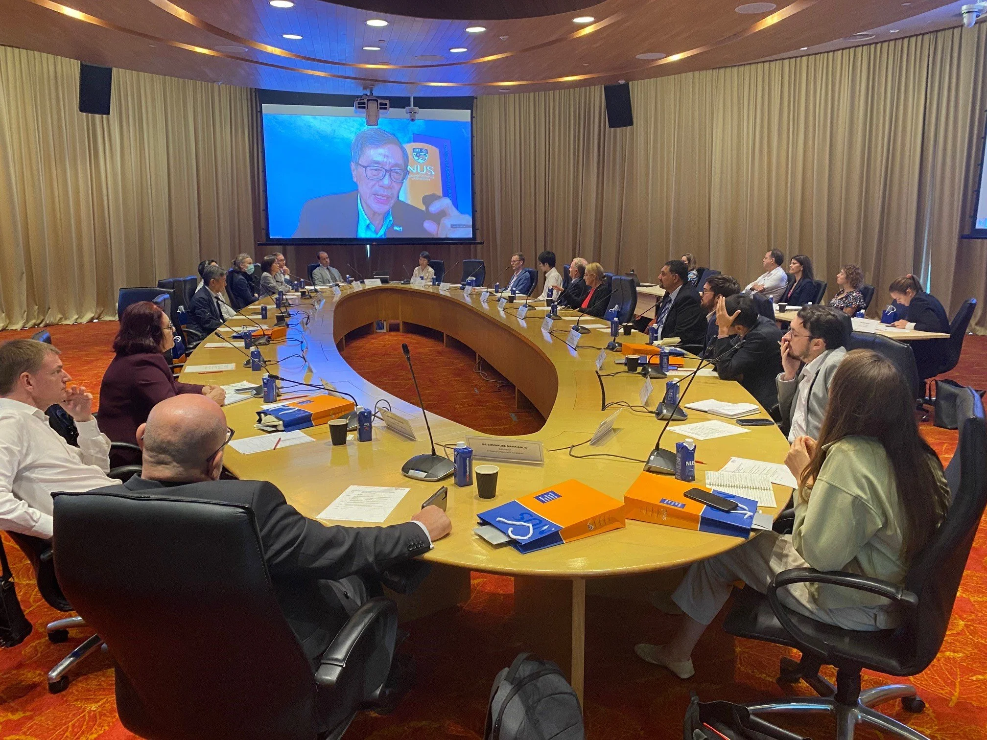 Meeting with National University of Singapore and CQT - Center for Quantum Technologies