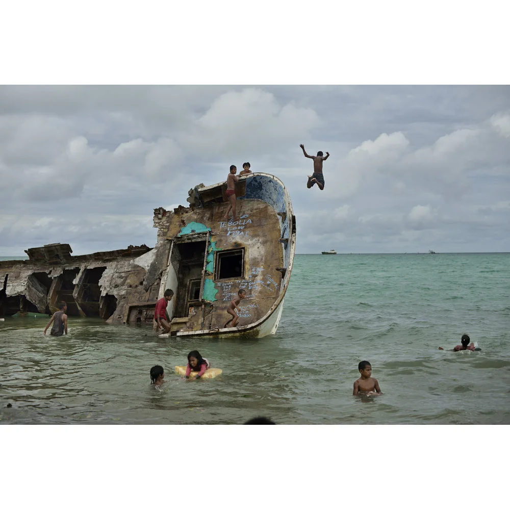 Climate change / sea-level rise in Kiribati