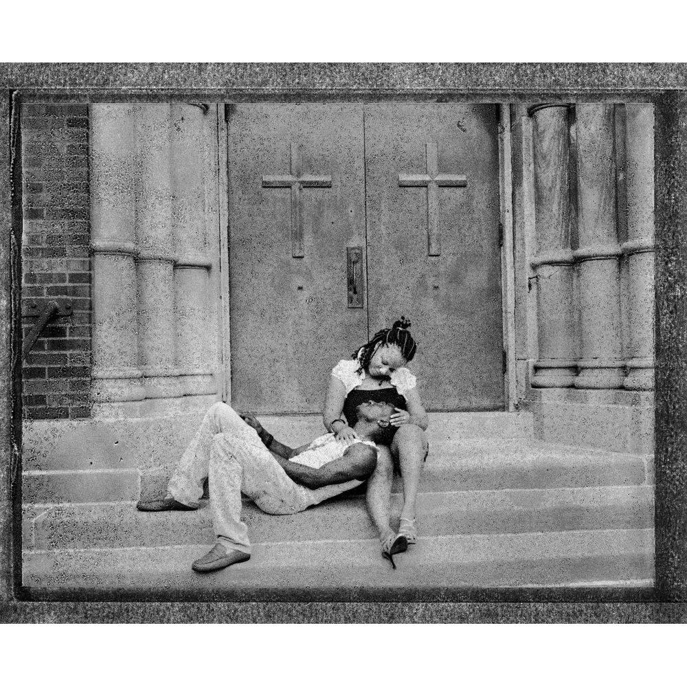 USA, Illinois, Chicago, 2012
Church Steps - Outside Thunder’s Wedding.
Jon Lowenstein / NOOR
