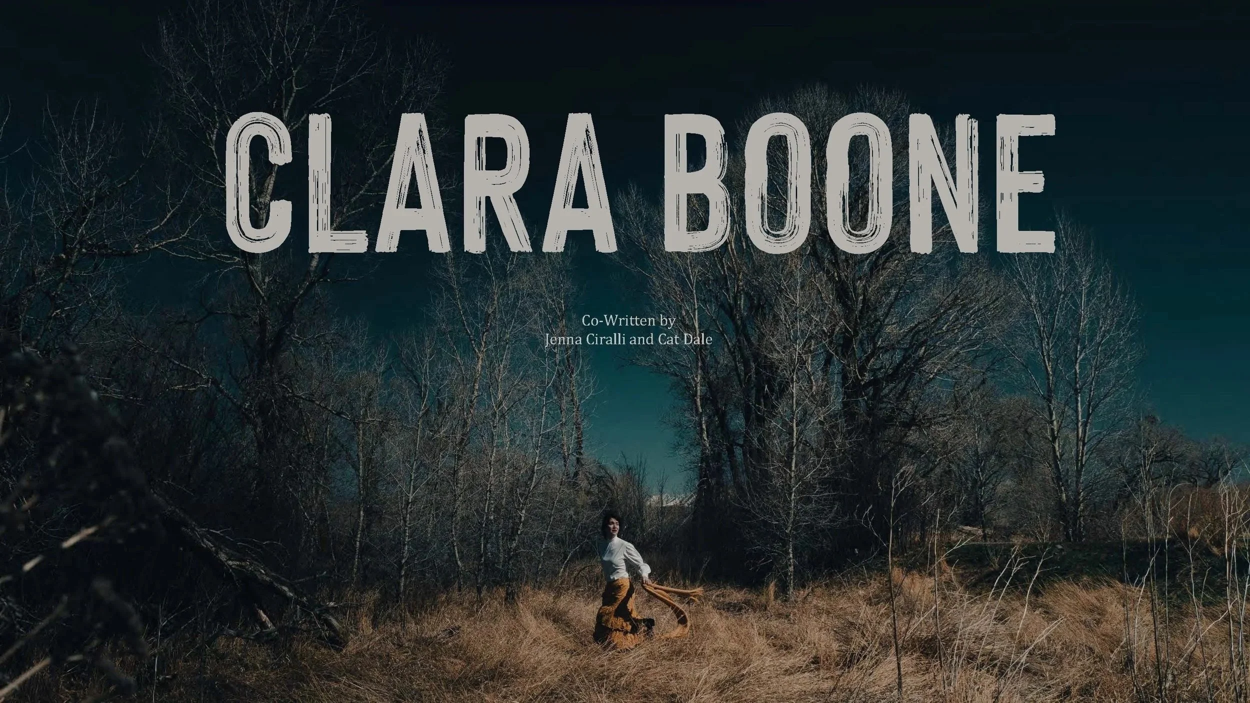 CLARA BOONE (FEATURE FILM COMING SOON)