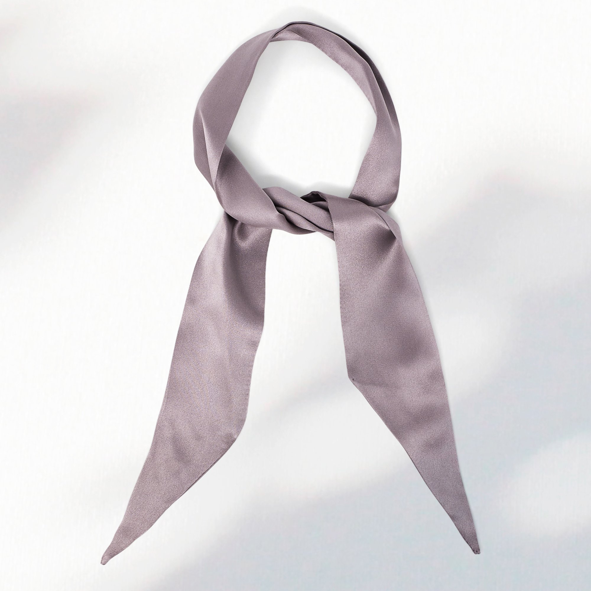 Skinny Silk Scarf - $25