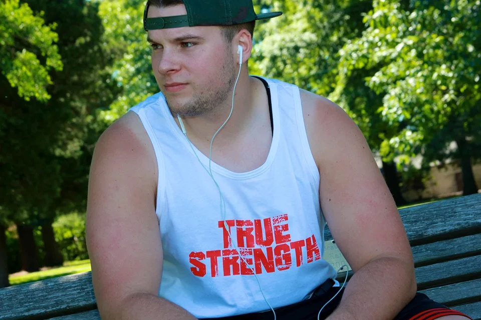  Aaron Simpkins Owner of True Strength Apparel