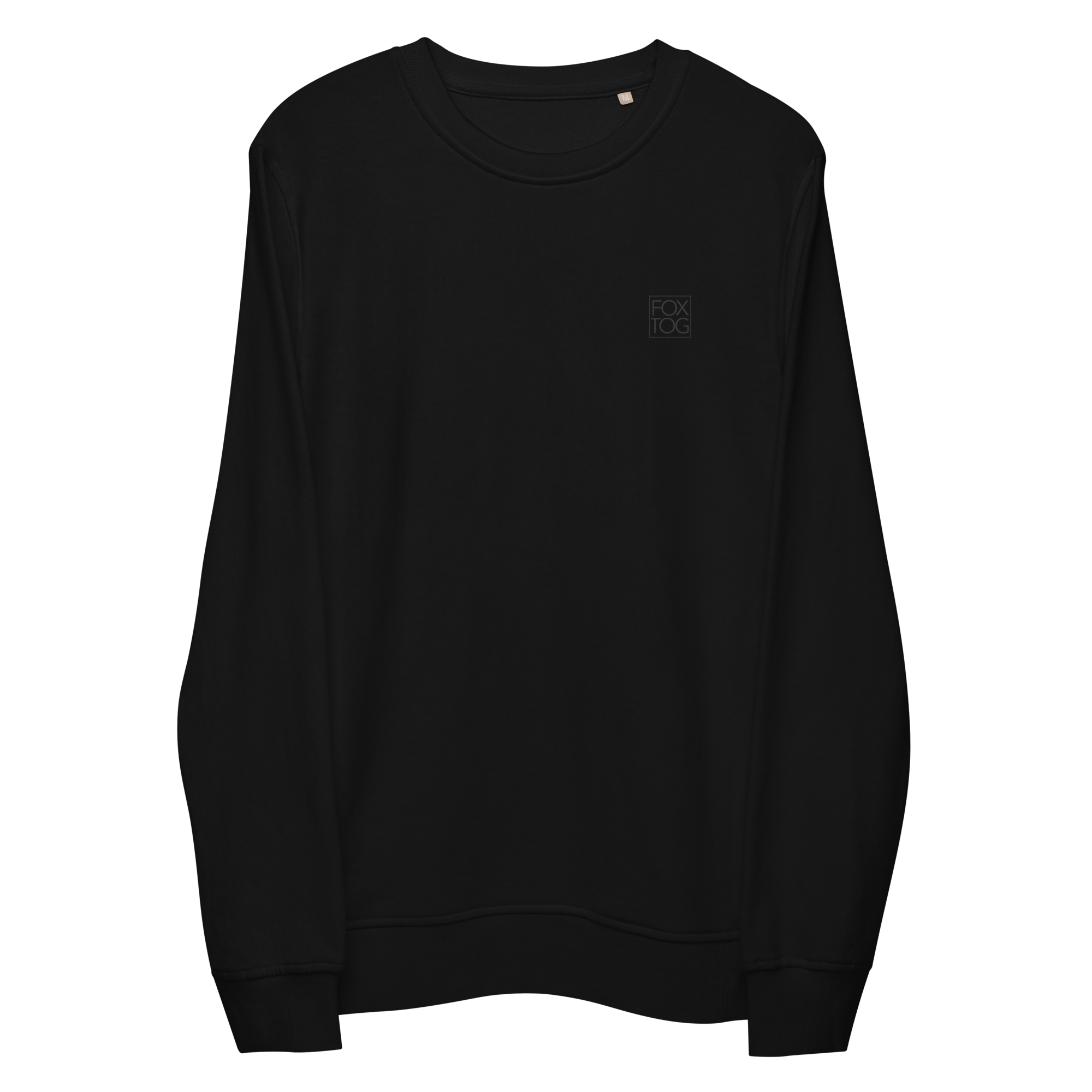 unisex-organic-sweatshirt-black-front-6384c1a041110.png
