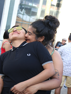 Pictured: Anmol Singh & Ebony Ortega Photography: Madhvi Trivedi-Pathak