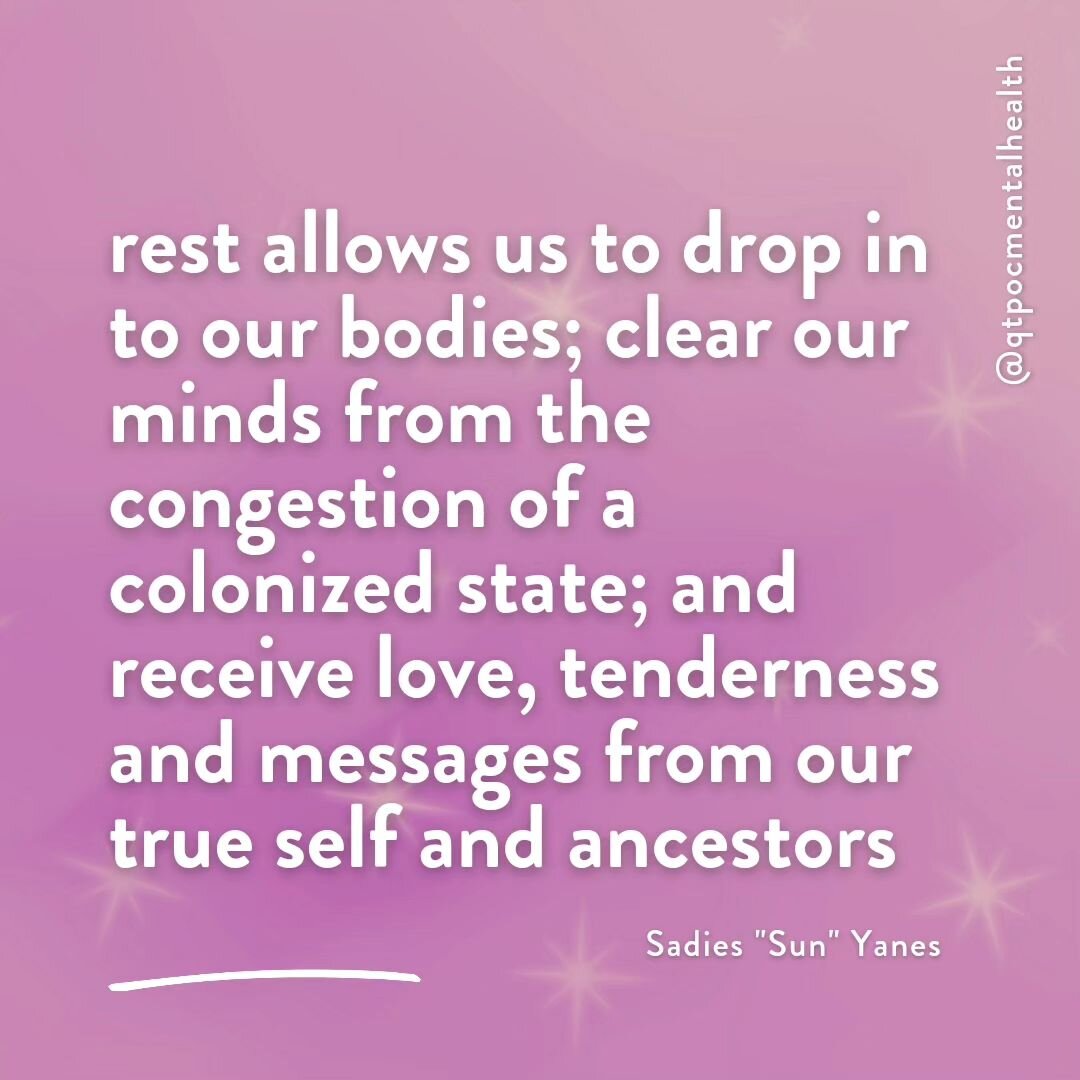 Sadies &ldquo;Sun&rdquo; Yanes is leading an Herbs for Rest Workshop in honor of REST FEST.&nbsp;

What does Rest mean to Sun?

&ldquo;Rest allows us to drop on our bodies; clear our minds from the congestion of a colonized state; and receive love, t