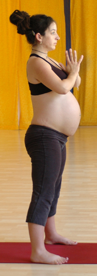 I've learned much better alignment since I was pregnant with my son in 2008. ;-)