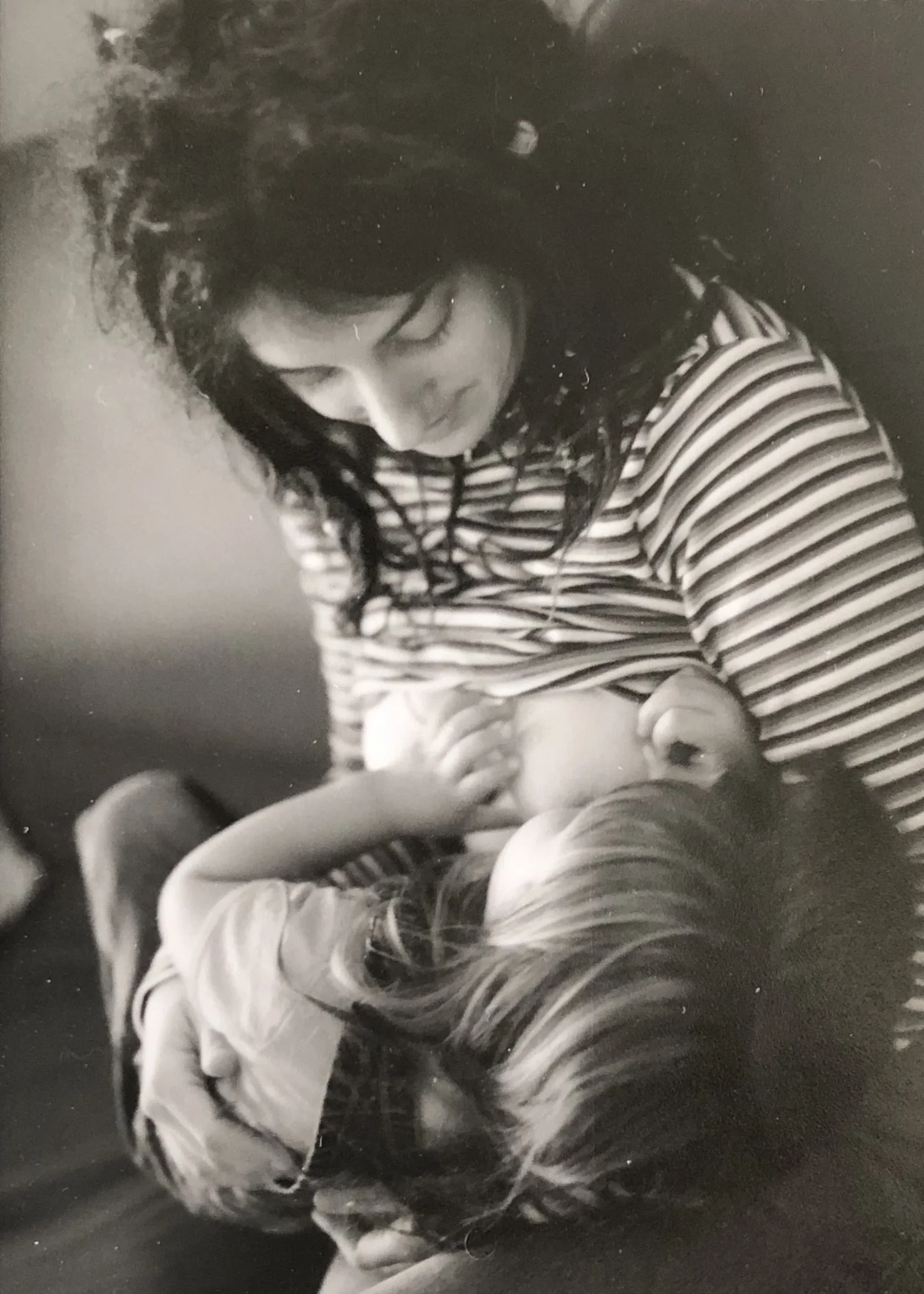 Evidence I actually breastfed that near-adult who makes an occasional appearance in our house.
