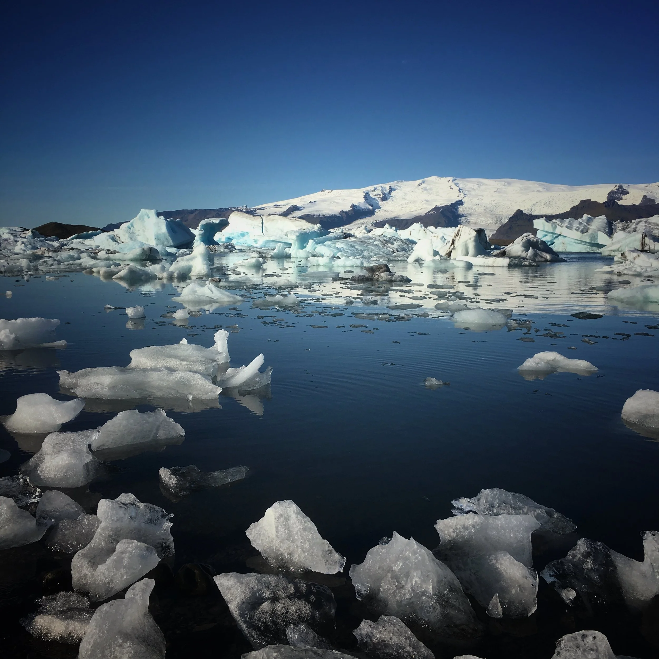 Jokulsarlon glacier lagoon