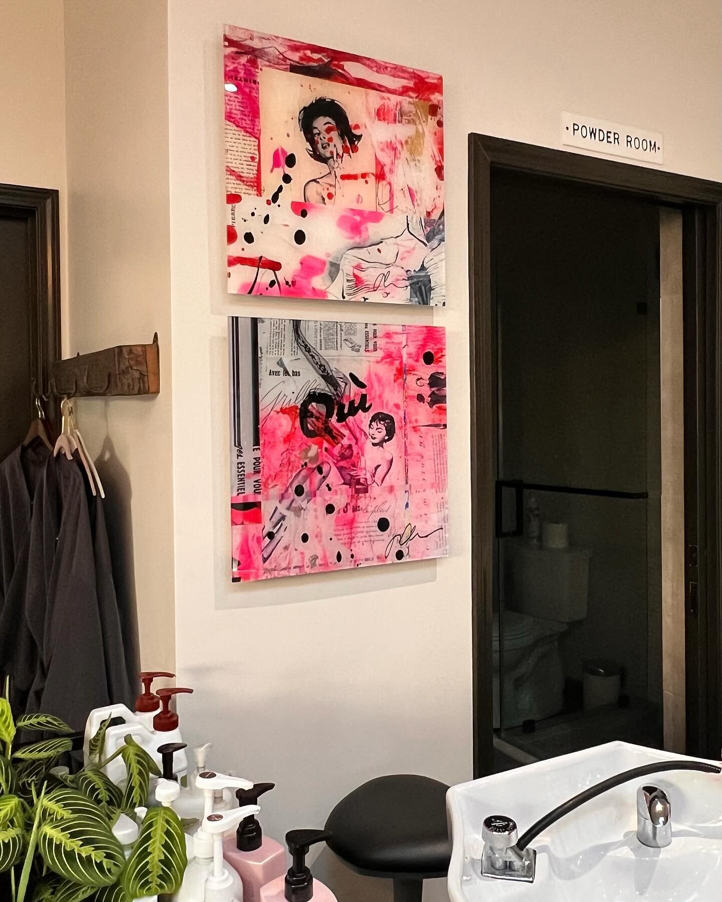 &ldquo;I love them! Thank you!&rdquo; -Stephani

As an artist it is so satisfying to not only have someone collect your work but, to know the joy it brings them. 

The 2 pieces she collected from &ldquo;Joie de Vivre&rdquo; just installed in her hair
