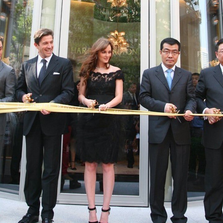 #tbt This time of year is the perfect time to celebrate the past and plan new goals for the future! Grand opening in Shanghai with the lovely Leighton Meester.