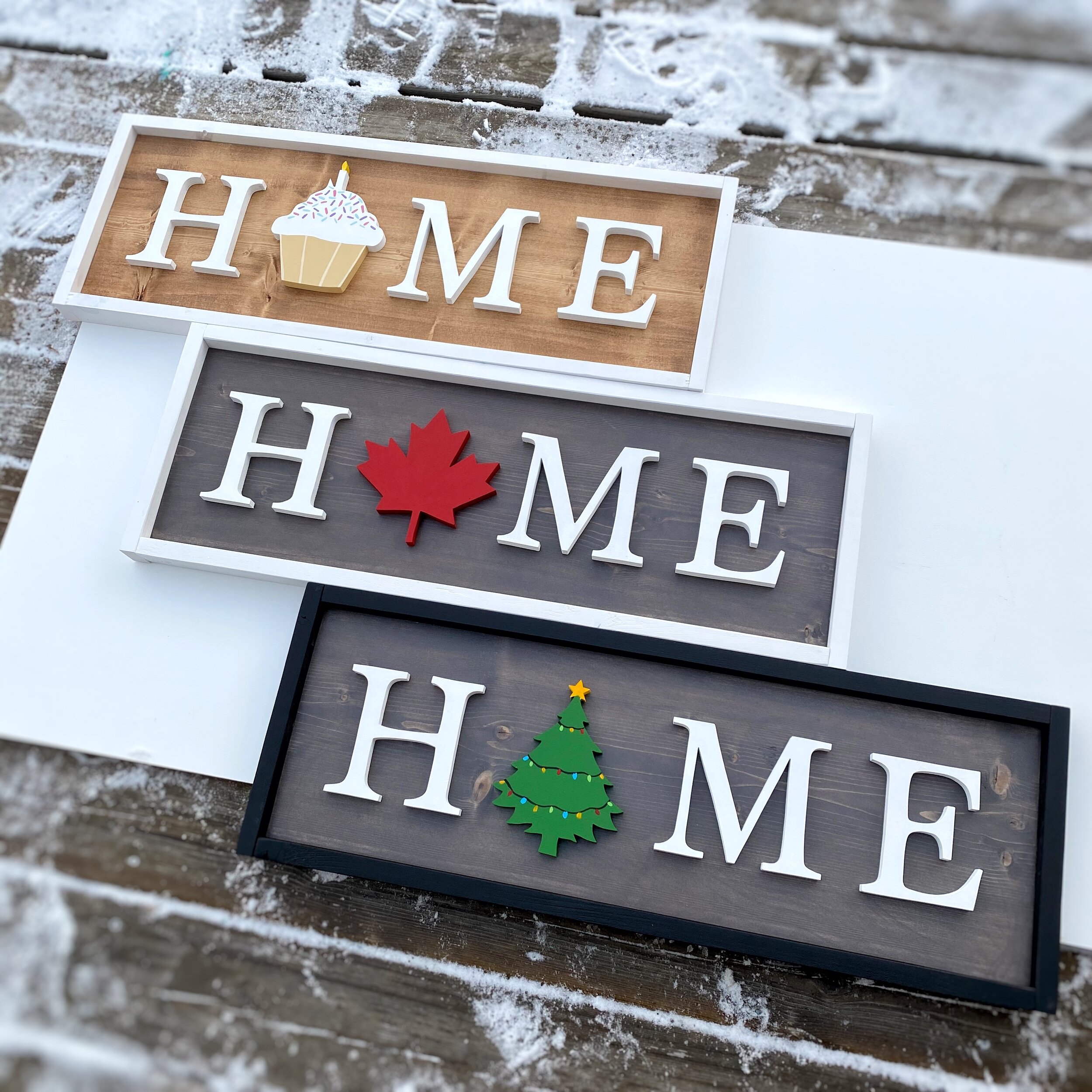 Interchangeable Home Sign (Copy)
