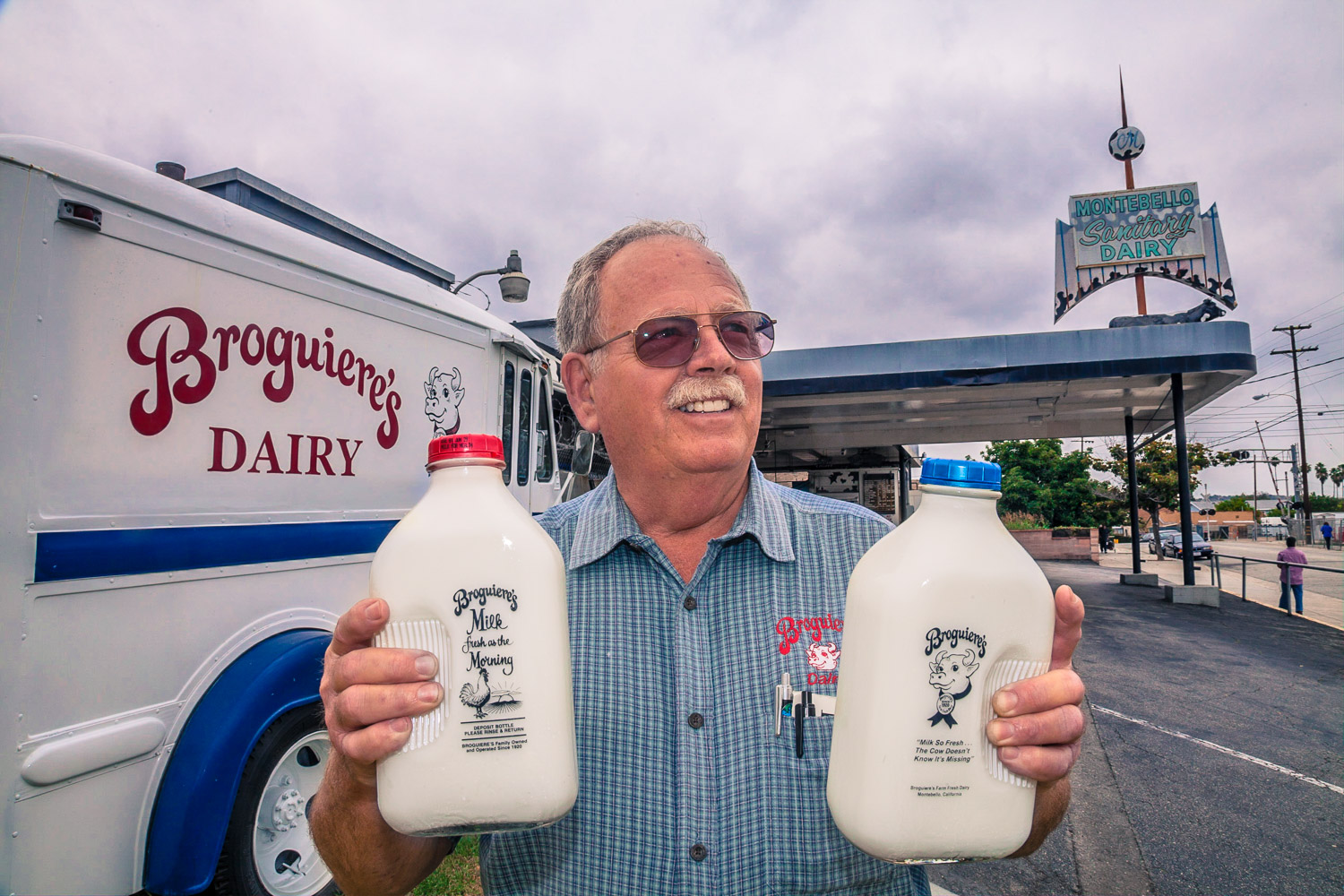  RAY BROGUIERE OF BROGUIERE'S DAIRY 