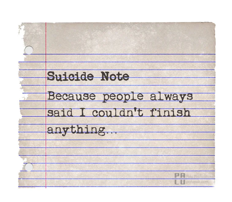 Suicide Note