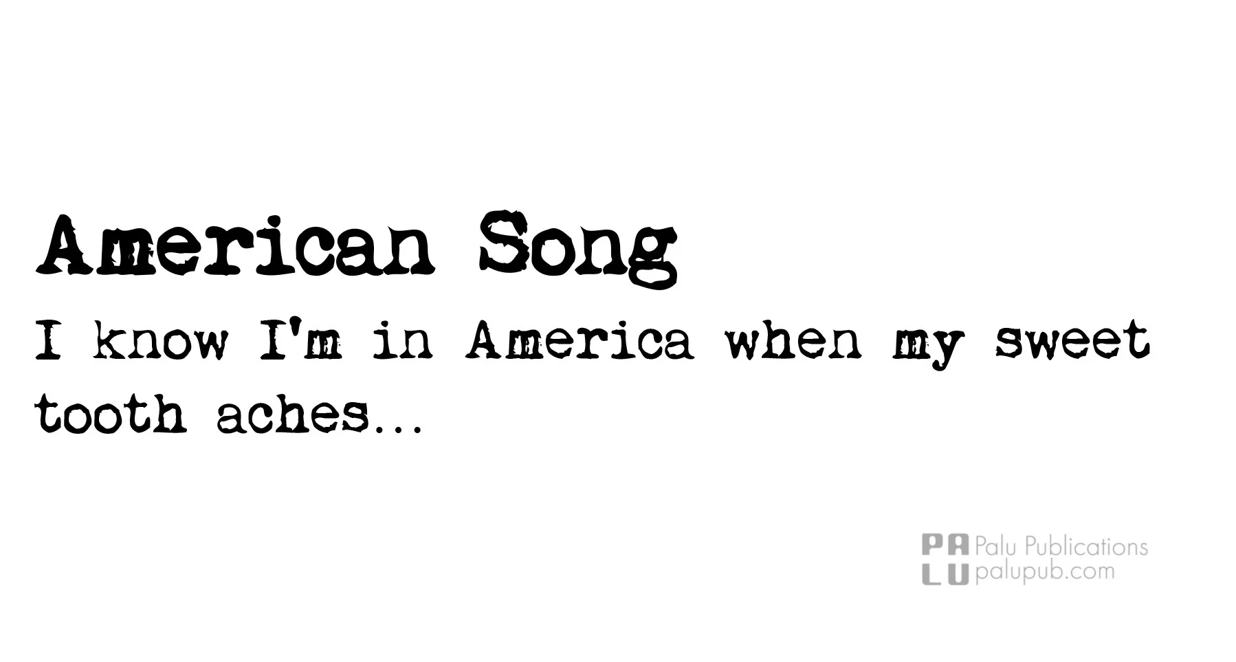 American Song