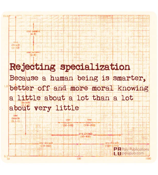 Rejecting Specialization