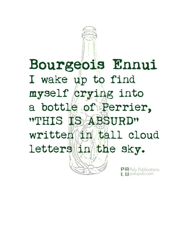 Bourgeois Ennui