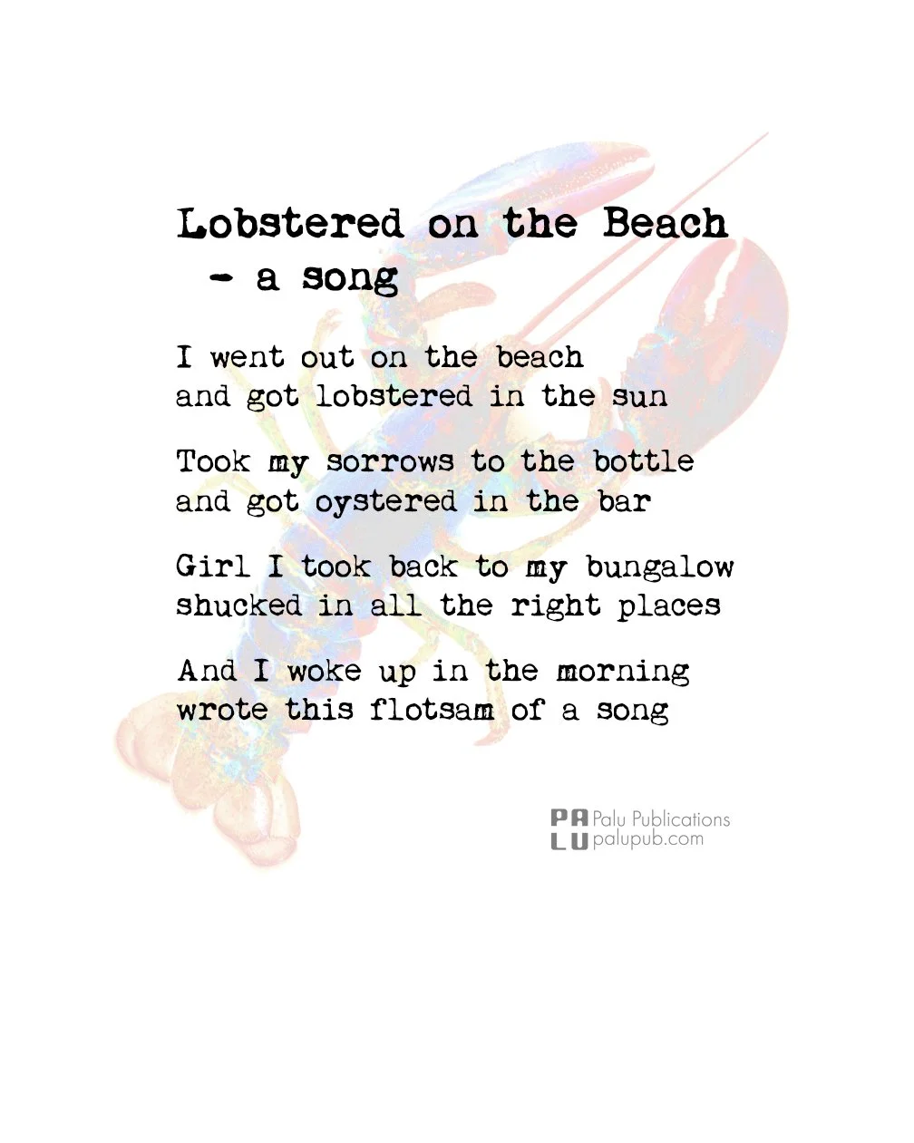 Lobstered on the Beach