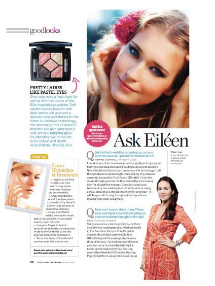 Good Housekeeping ME – March 2012