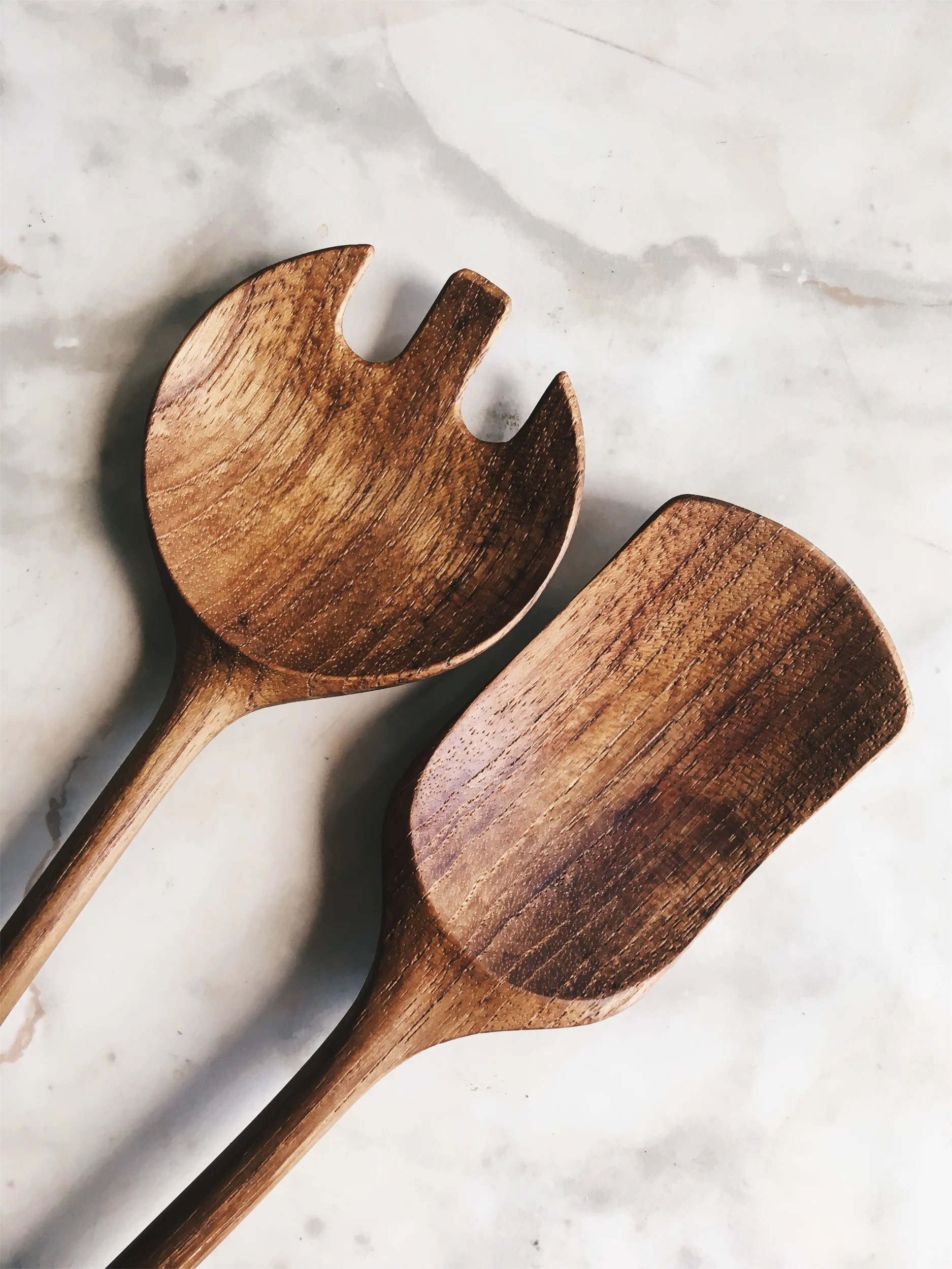 Teak Serving Set
