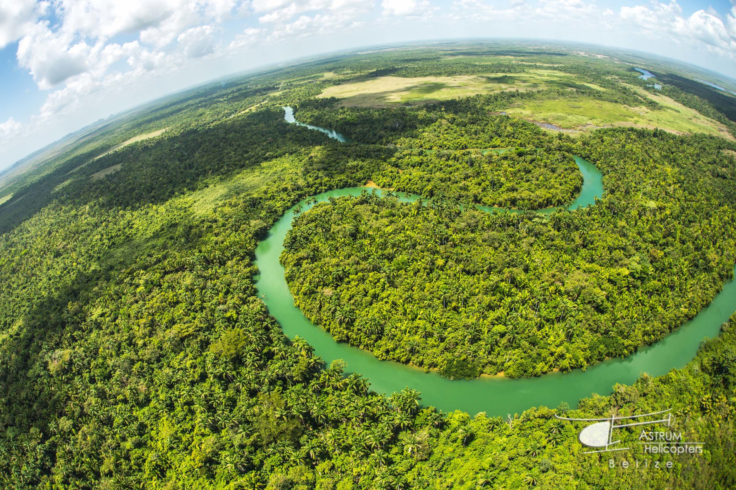 See Belize from above with Astrum Helicopters