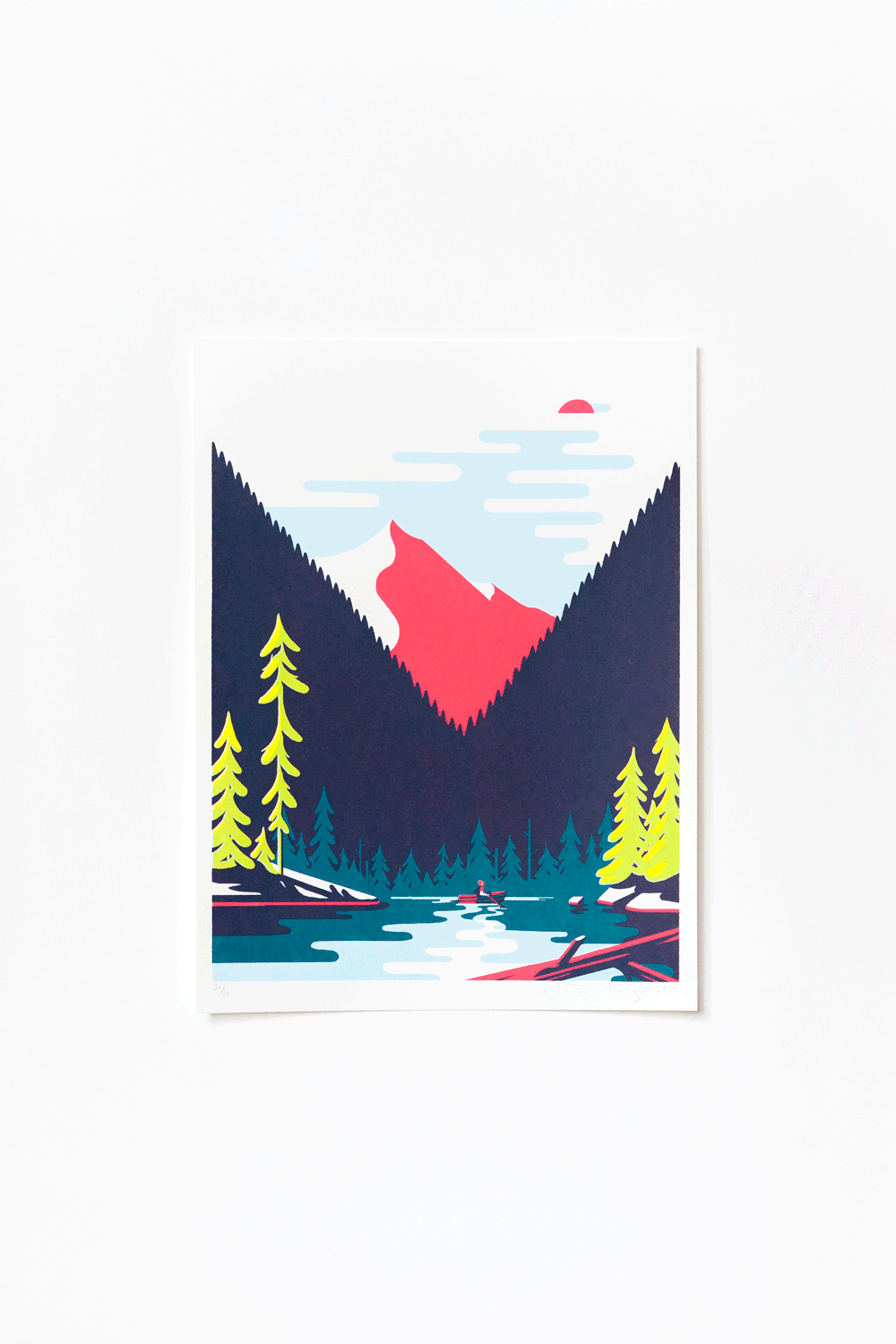 Lac de Vallon, par Tom Haugomat