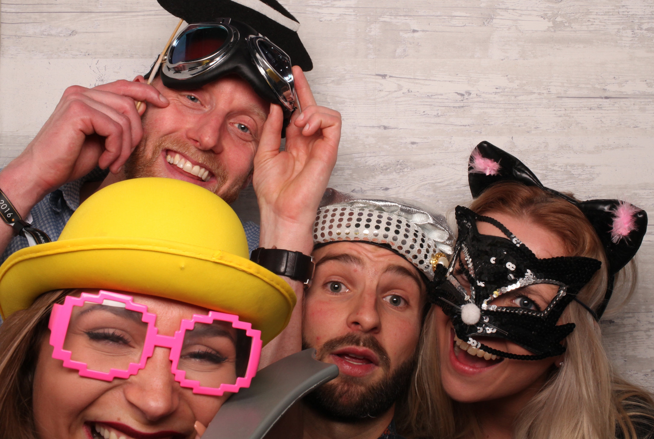 Groep collega's-photobooth-backdrop