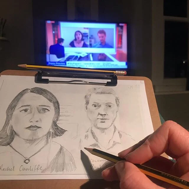 &ldquo;It&rsquo;s okay, you don&rsquo;t need to be good at art...&rdquo; said Grayson Perry on his #channel4 #artclub. Getting the nation to have a go. I&rsquo;m really missing my make ups and all those different faces along with getting to know the 