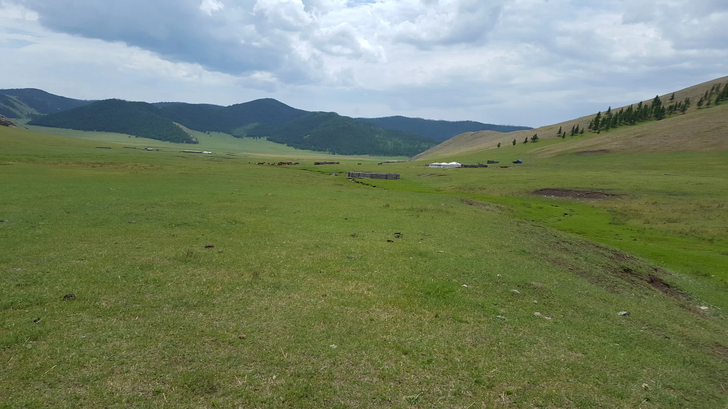 A view of the Valley from camp