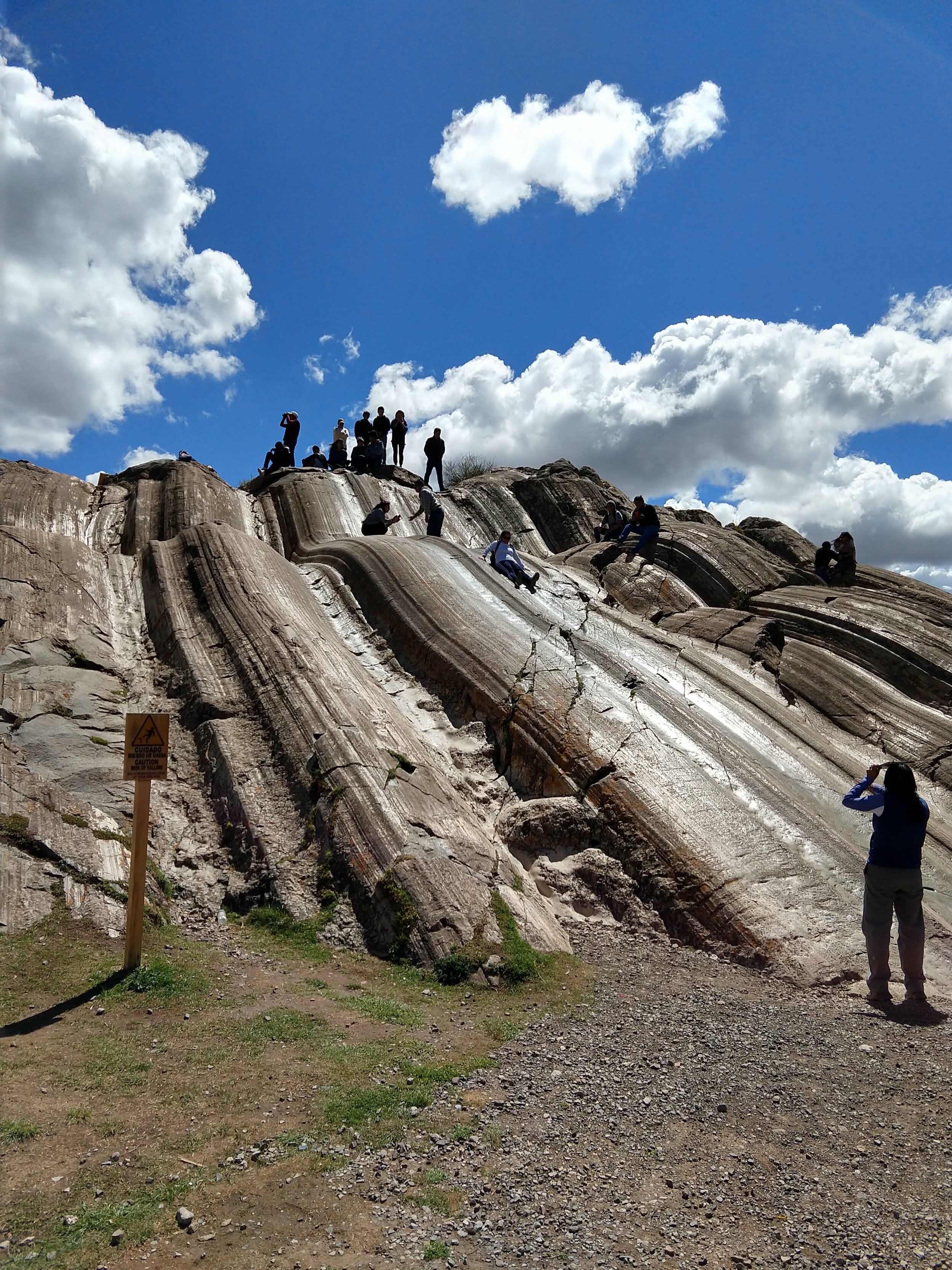 The Stone Slide at Sacsayhuaman