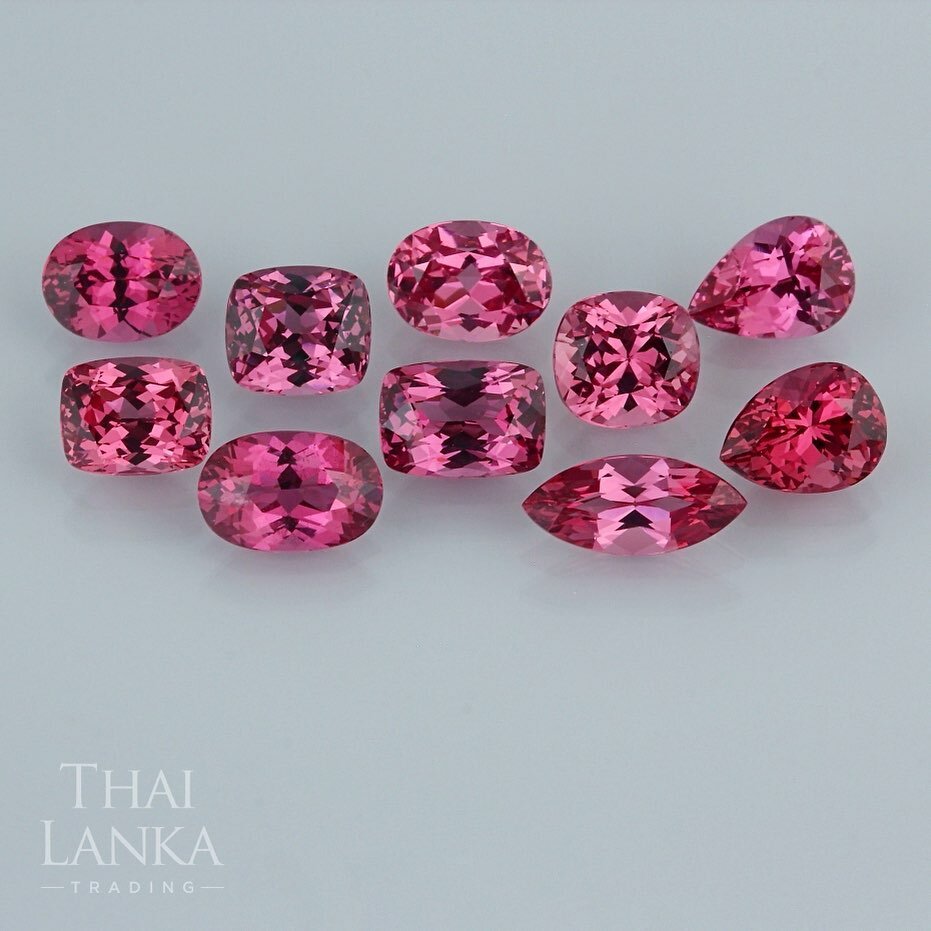 Vietnamese Spinel 💗 We&rsquo;re working on sourcing more fine quality Spinel from Vietnam- one of our favorite specializations. Each piece will be re-cut to perfection. Stay tuned! 
____________________________________________⁠
▪️Gem Type: Spinel ⁠
