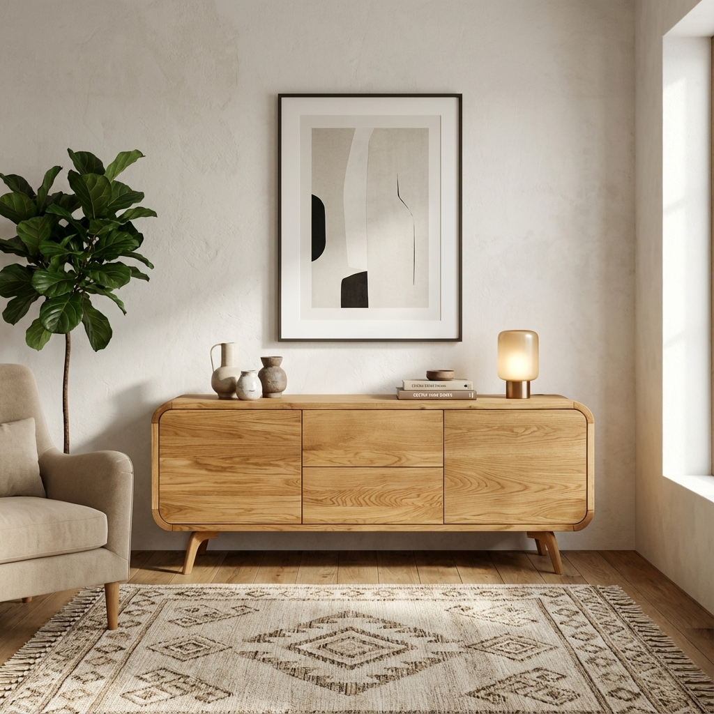 Natural Wood Art Deco furniture handmade — Oak Studio Designs