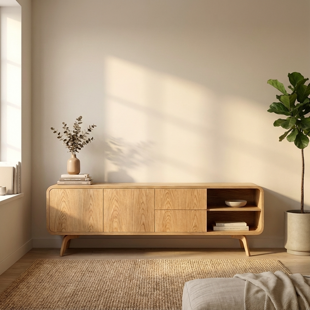 Natural Wood Art Deco furniture handmade — Oak Studio Designs
