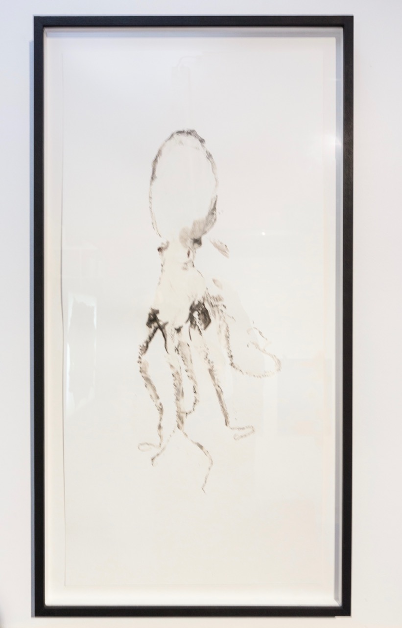  Douglas White,  Octopus 17 , 2016. Encre sur papier, 85,1 cm x 45,1 cm 