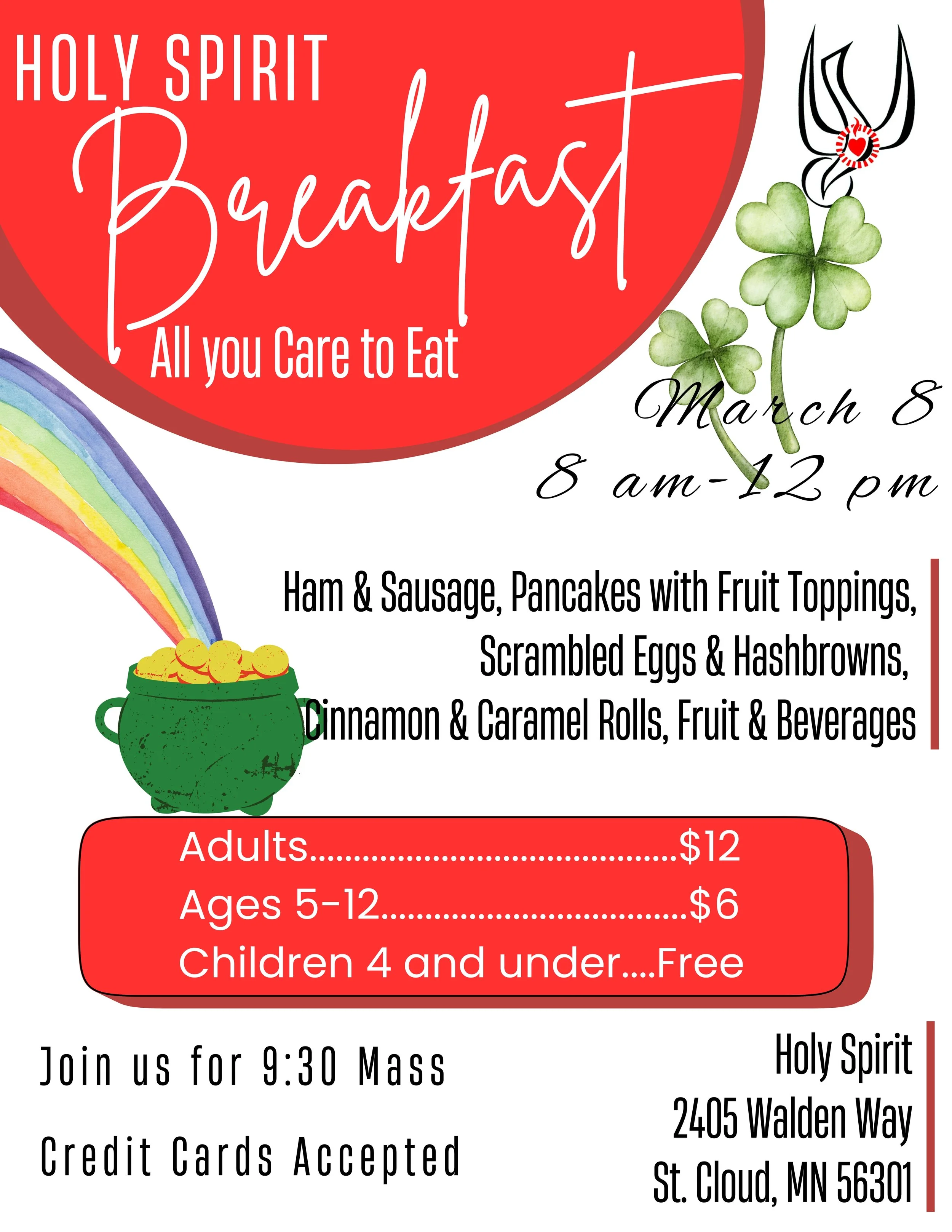 Holy Spirit Parish Breakfast