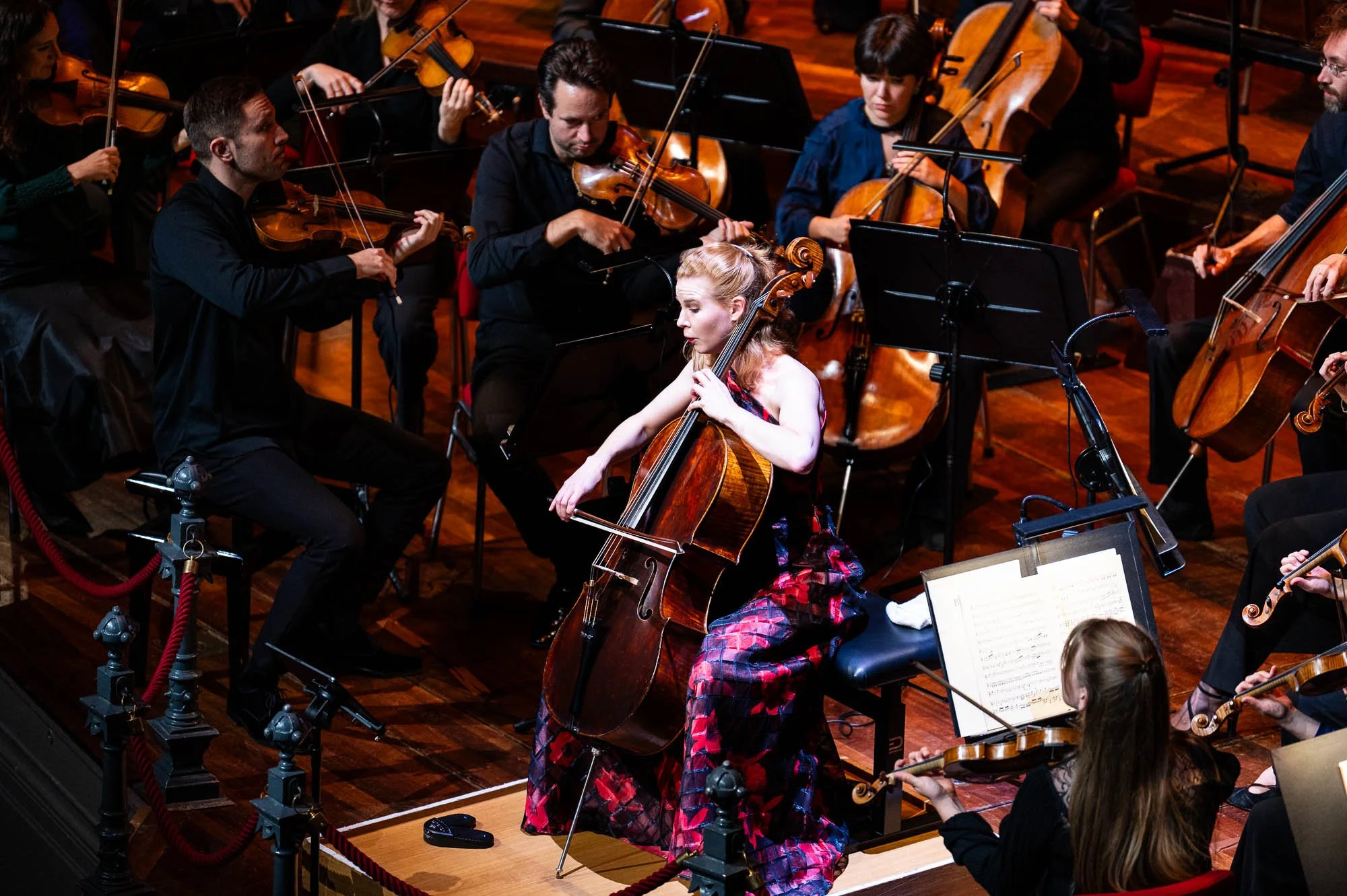  Cellist Harriet Krijgh and the Netherlands Chamber Orchestra at the Royal Concertgebouw in Amsterdam, October 2023 