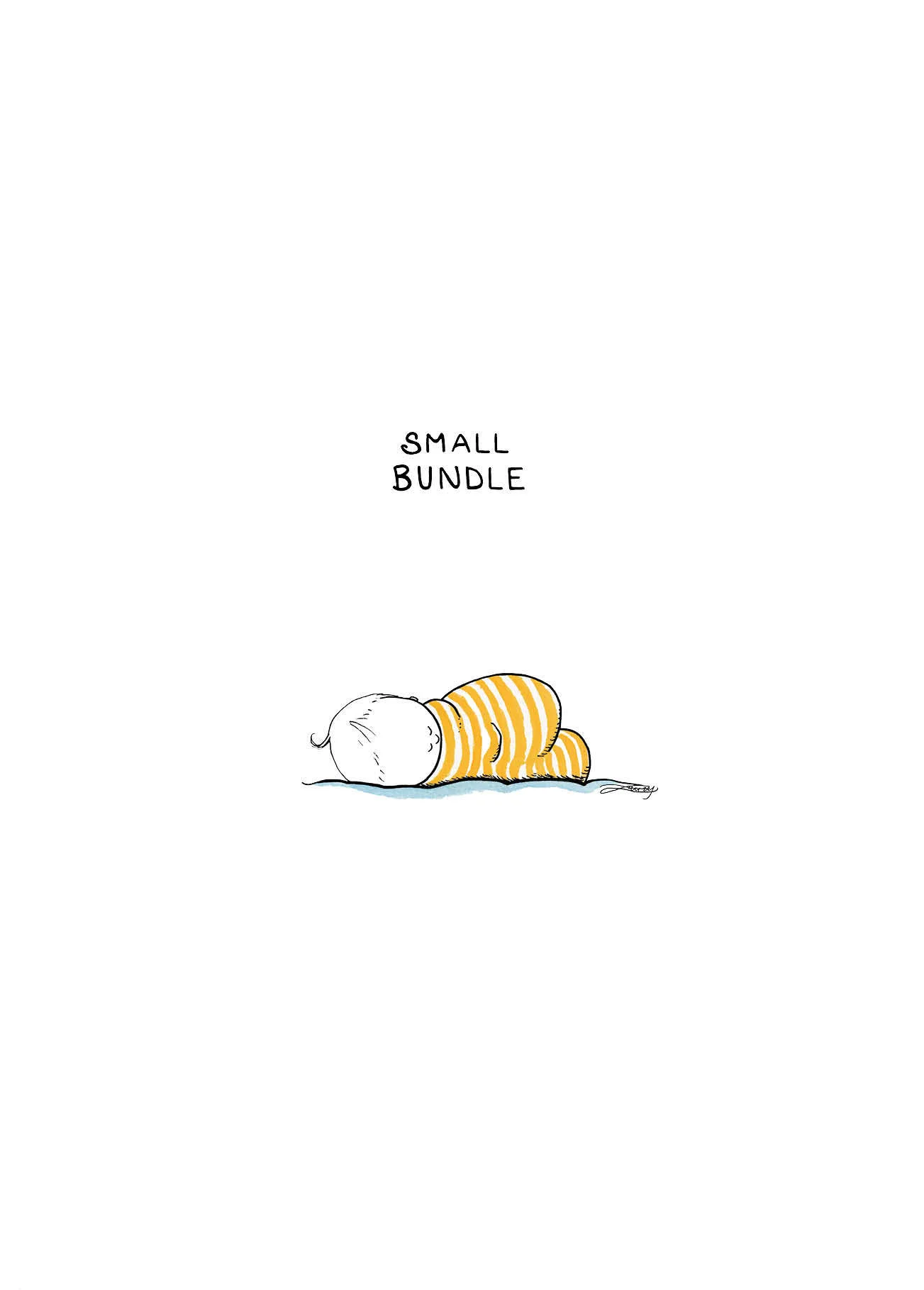 Small Bundle Baby Card (eng)