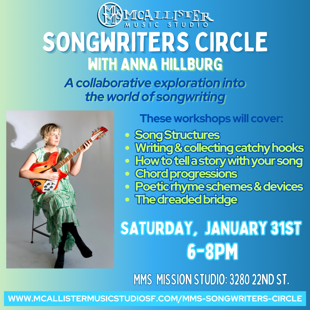MMS Songwriters Circle with Anna Hillburg