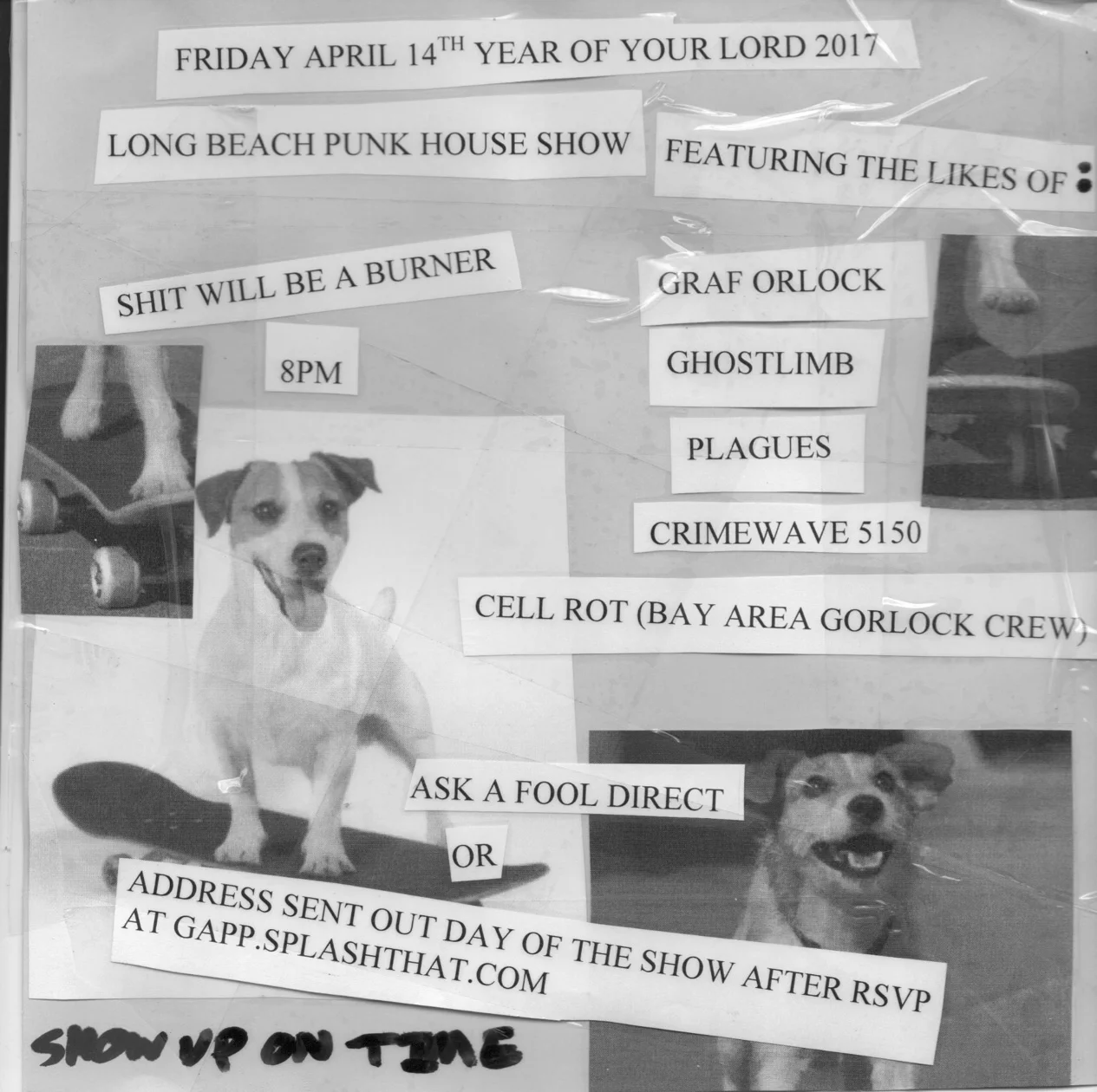 House show Long Beach April 14 peep the info 