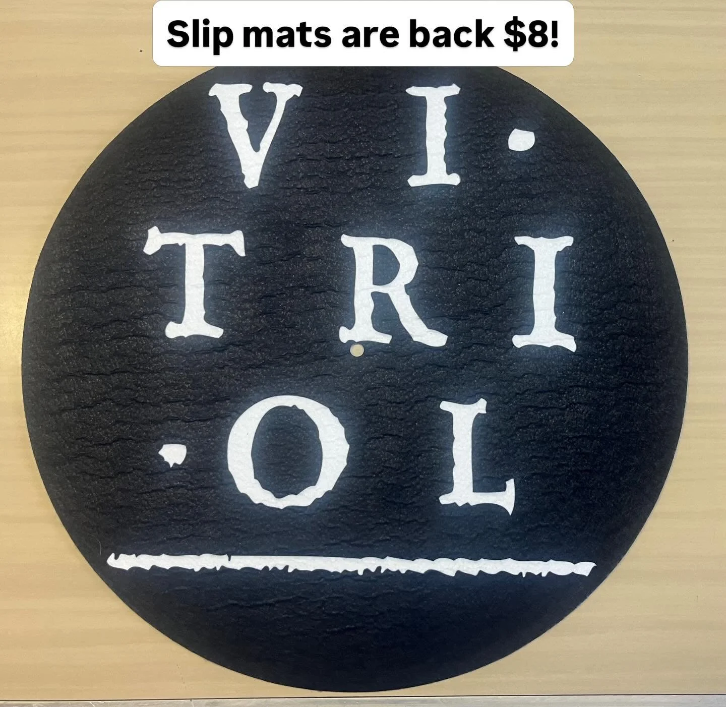 Pick up a new vitriol slip mat only $8! Domestic only (unless something else is ordered) link@in bio for webstore! Limited!