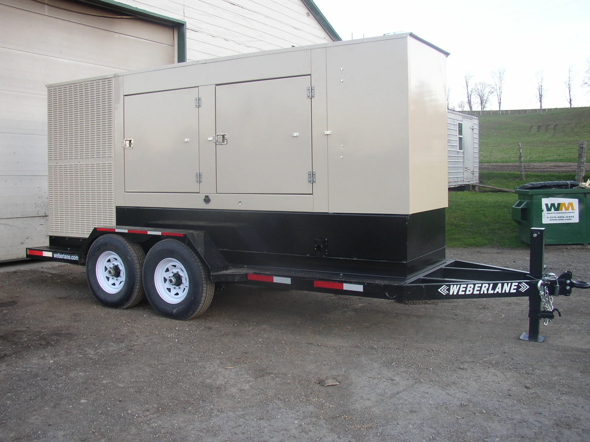200 kW custom built unit for stud welding
