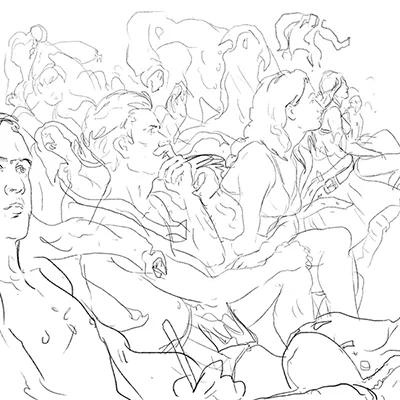 4 - Playing on the idea of imagining the audience in their underwear. Whilst it wasn’t a technique referenced in the article it’s a common enough concept that most viewers would make the leap with just the image.